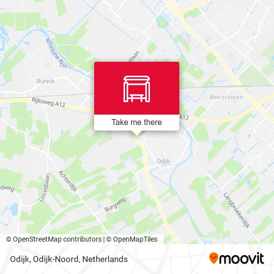 Odijk, Odijk-Noord map