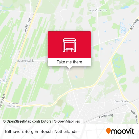 Bilthoven, Berg En Bosch map