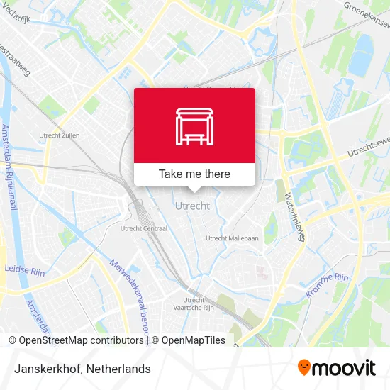 Janskerkhof map