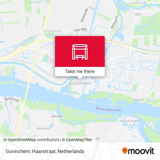 Gorinchem, Haarstraat map