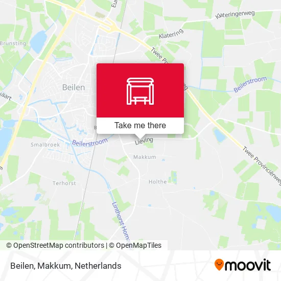 Beilen, Makkum map