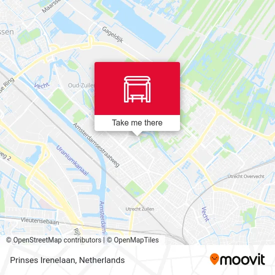 Prinses Irenelaan map