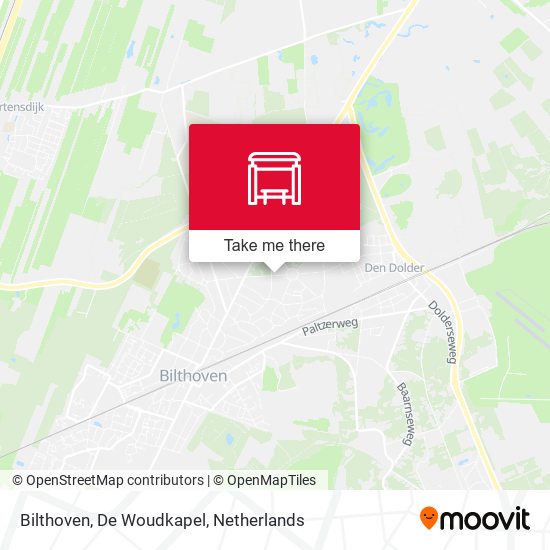 Bilthoven, De Woudkapel map