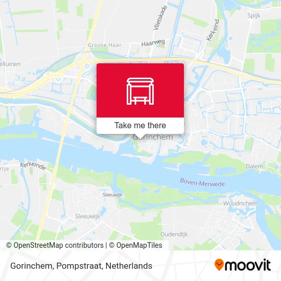 Gorinchem, Pompstraat map