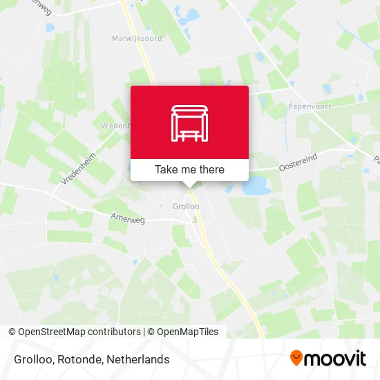 Grolloo, Rotonde map