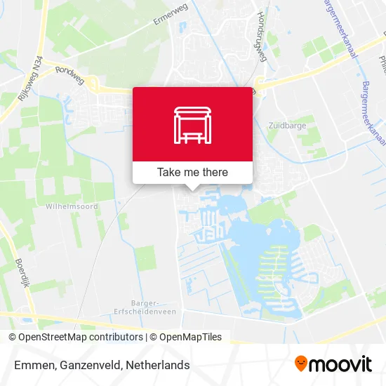 Emmen, Ganzenveld map