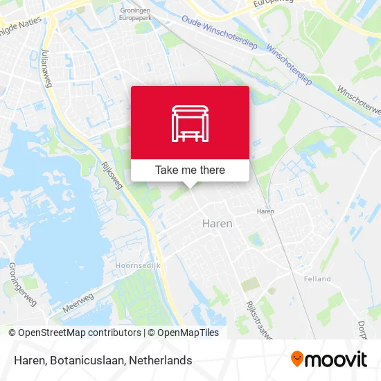 Haren, Botanicuslaan map