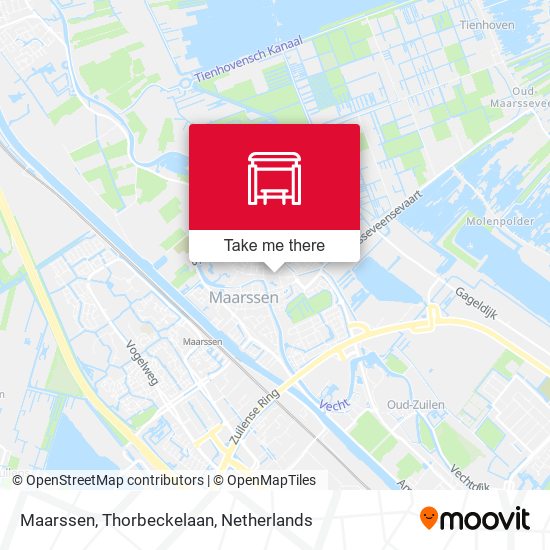 Maarssen, Thorbeckelaan map