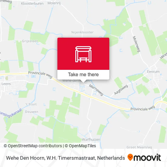 Wehe Den Hoorn, W.H. Timersmastraat map