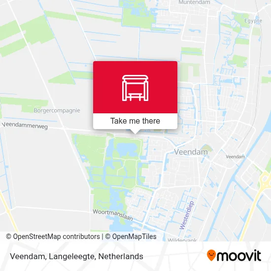 Veendam, Langeleegte map