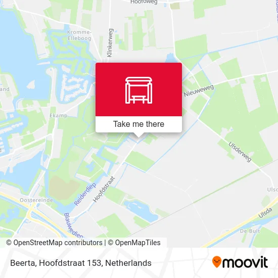 Beerta, Hoofdstraat 153 map