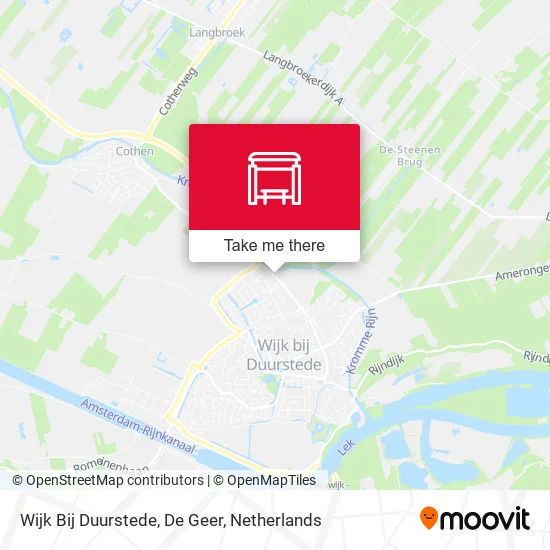 Wijk Bij Duurstede, De Geer map