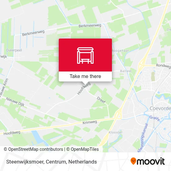 Steenwijksmoer, Centrum map