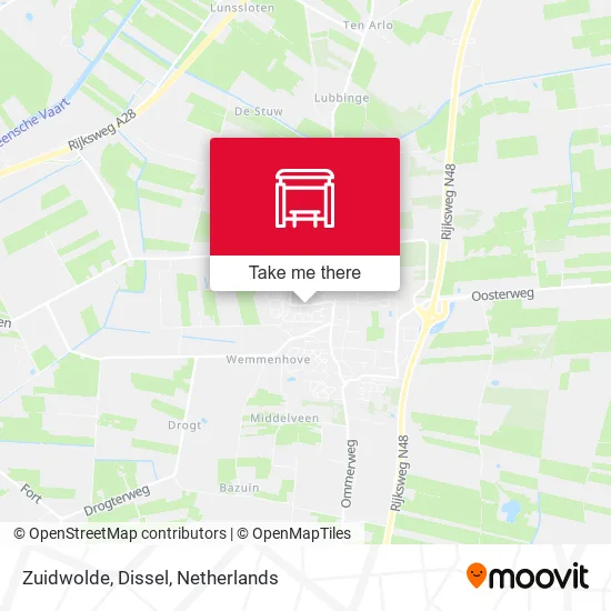 Zuidwolde, Dissel map
