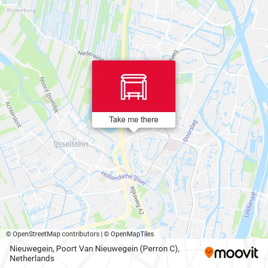Nieuwegein, Poort Van Nieuwegein (Perron C) map
