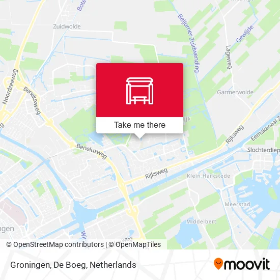 Groningen, De Boeg map