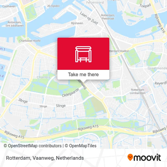 Rotterdam, Vaanweg map