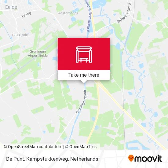 De Punt, Kampstukkenweg map