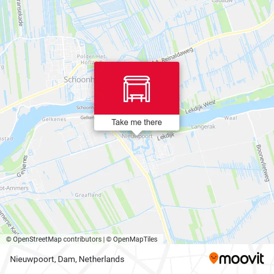 Nieuwpoort, Dam map