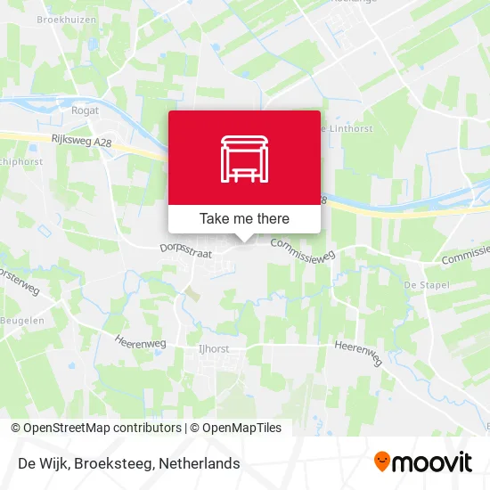 De Wijk, Broeksteeg map