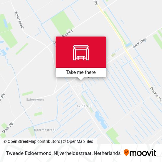 Tweede Exloërmond, Nijverheidsstraat map