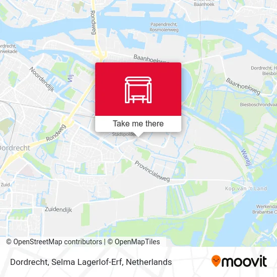 Dordrecht, Selma Lagerlof-Erf map