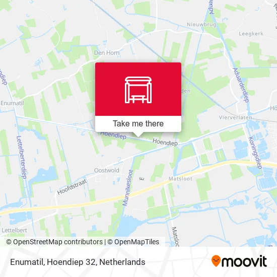 Enumatil, Hoendiep 32 map