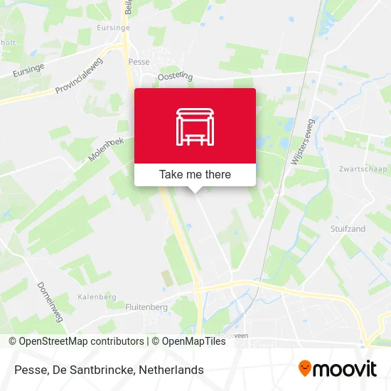 Pesse, De Santbrincke map