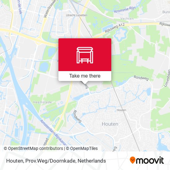 Houten, Prov.Weg/Doornkade map