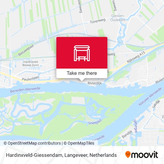 Hardinxveld-Giessendam, Langeveer map