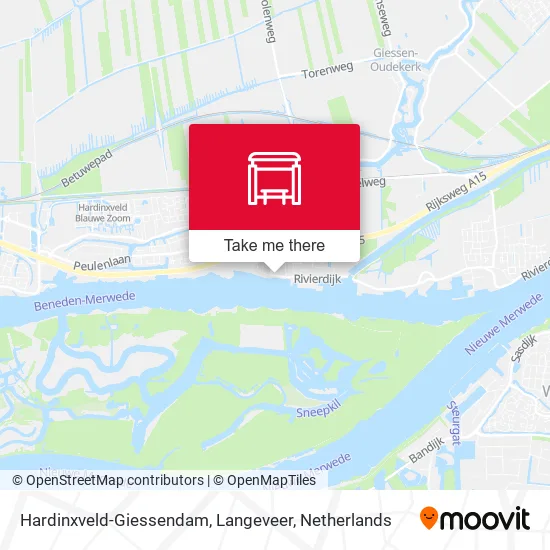 Hardinxveld-Giessendam, Langeveer map