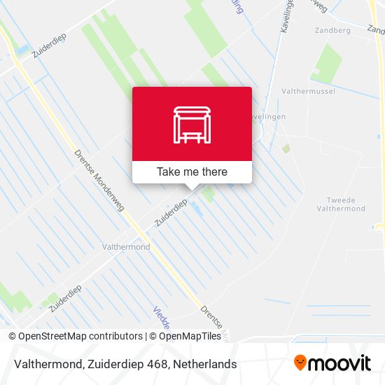 Valthermond, Zuiderdiep 468 map