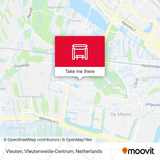 Vleuten, Vleuterweide-Centrum map