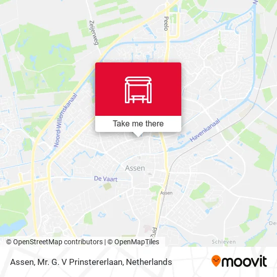 Assen, Mr. G. V Prinstererlaan map