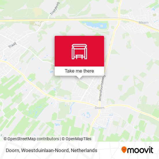 Doorn, Woestduinlaan-Noord map