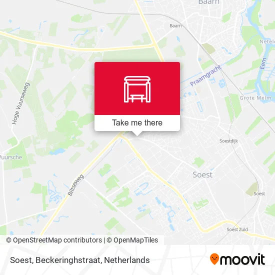 Soest, Beckeringhstraat map