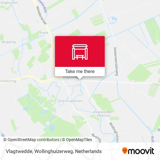 Vlagtwedde, Wollinghuizerweg map