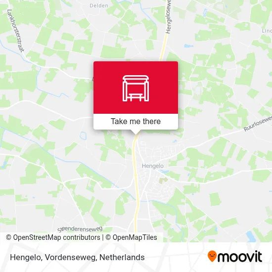 Hengelo, Vordenseweg map