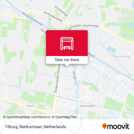 Tilburg, Renkumlaan map