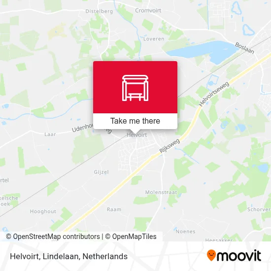 Helvoirt, Lindelaan map