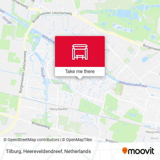 Tilburg, Heereveldendreef map