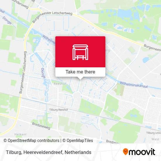 Tilburg, Heereveldendreef map