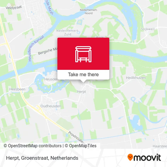 Herpt, Groenstraat map