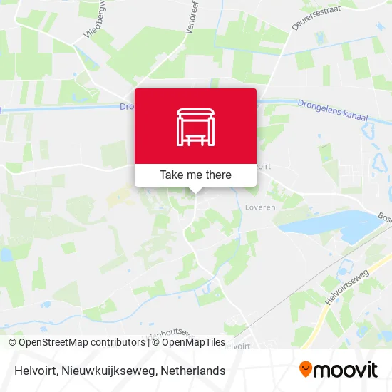 Helvoirt, Nieuwkuijkseweg map