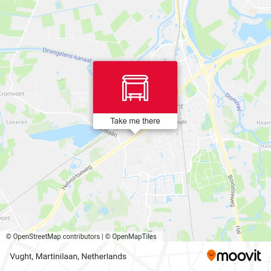 Vught, Martinilaan map