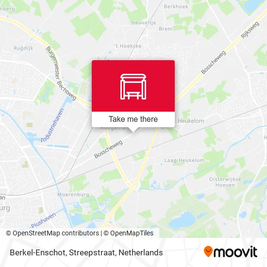 Berkel-Enschot, Streepstraat map