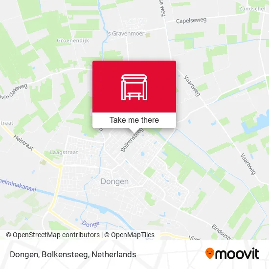 Dongen, Bolkensteeg map