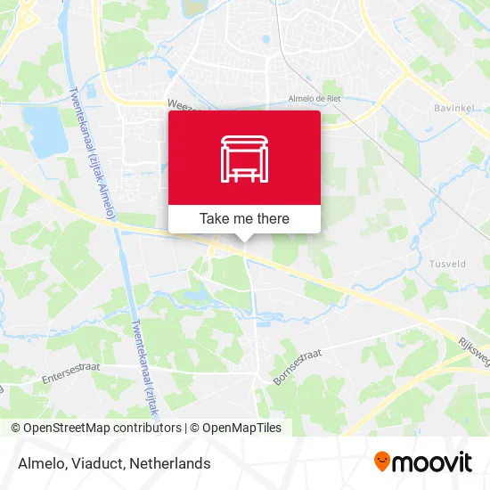 Almelo, Viaduct map