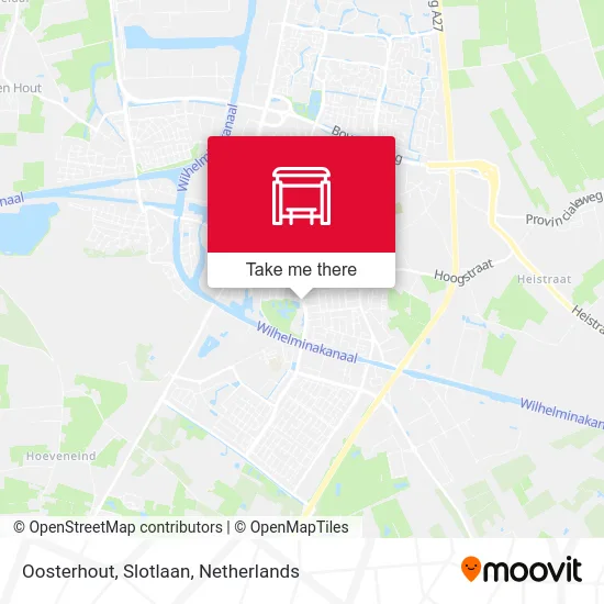 Oosterhout, Slotlaan map