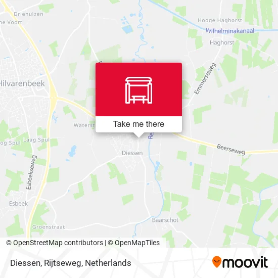 Diessen, Rijtseweg map